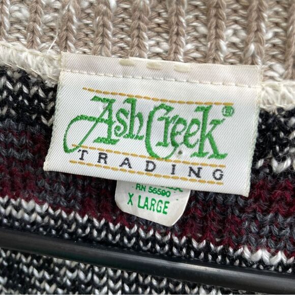 VINTAGE ASH CREEK GRANDPA CARDIGAN SWEATER - Picture 5 of 5